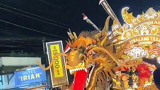 Karnaval Malam di Kota Tegal 🔥🐉 Meriah Banget!