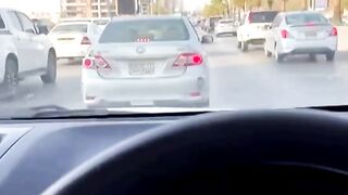 Beautiful city road of Riyadh