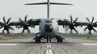Turkish Air Force Airbus A400M Atlas short takeoff