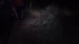 Starting the Climb at Night