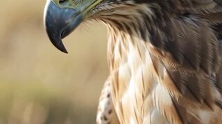 Hawk Snatches a Rat in a Lightning-Fast Ground Attack! 🦅🐀