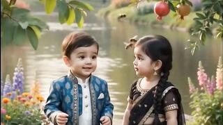 "১ বছরের বাচ্চার প্রেমের কবিতা শুনে মেয়ের হাসি