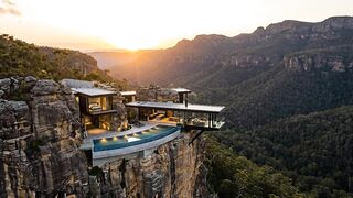 This Mansion Is Built Into the Side of a Mountain 😱🏔️