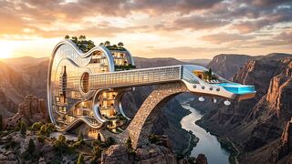 This Giant Guitar Is Actually a Luxury Mansion 🎸🏠