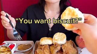 Do you want a biscuit?