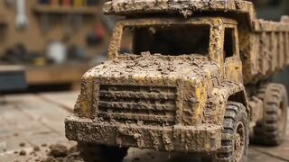 Dirty Toy Dump Truck Gets a Satisfying Deep Cleaning! 🚛✨