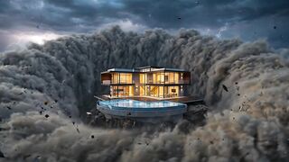 This Luxury Mansion Is Hidden Inside a Tornado 🌪️🏠