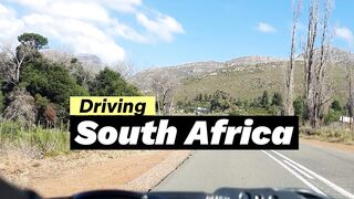 Mountain Passes: Part 2 - Driving Robinson Pass (R328) Between Mossel Bay And Oudtshoorn, Garden Route