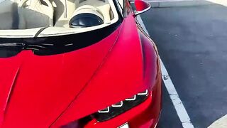 Tipping in a Bugatti in Dubai
