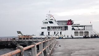 Dermaga fery Bengkalis - Riau