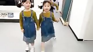 三胞胎姐妹睡前自律的一小时 #家有萌娃
