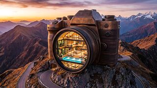 This Giant Camera Is Actually a Luxury Mansion 📷🏠