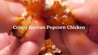 Korean popcorn chicken