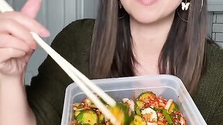 How to make cucumber kimchi under 30 minitues