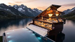 This Giant Piano Is Actually a Luxury Mansion 🎹🏠