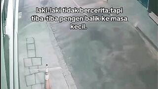 Tidur sendiri tapi bangun berdua, hanya laki laki yang tau