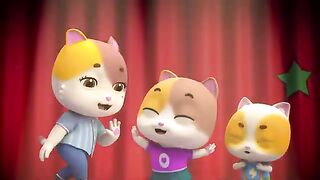 Monster_Fire_Truck_Saved_MIMI_Safety_Tips_for_Kids_Nursery_Rhymes_MeowMi_Family_Show