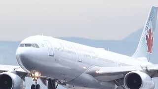 Very SMOOTH Landing - Air Canada A330