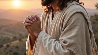 Jesus rezando