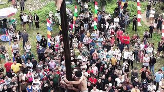 Meraih Puncak, Menang Bersama! Panjat Pinang 17 Agustus