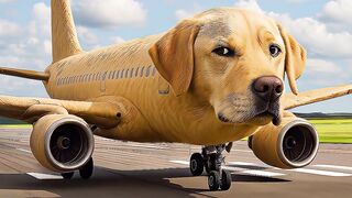 AI-generated video | Dog Plane 🐶
