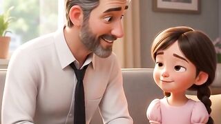 Build your English skills with this simple and inspiring father and daughter conversation