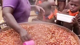 Rural school eating