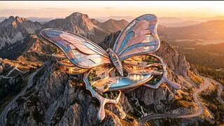 This Giant Butterfly Is Actually a Luxury Mansion 🦋🏠