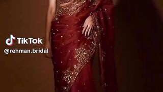 Latest Beautiful Trendy Fancy Sari Design 2