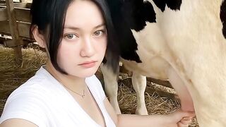 meres susu di pagi hari