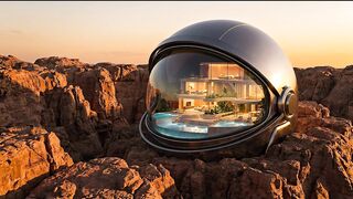 There’s a Luxury Mansion Inside This Giant Helmet 🪖🏠