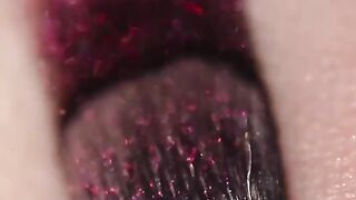 Glitter & Glam: The Ultimate Bridal Look ✨ ​Bold Lips & Sparkling Eyes for th