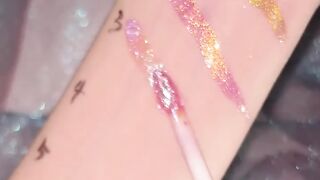 From sparkling glitter lids to bold chrome pencil accents and the ultimate power lip