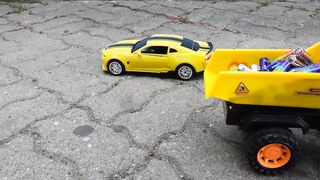 Yellow Bumblebee Transformer Toys