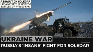 ‘Brutal, bloody battles’ Russia’s ‘insane’ fight for Soledar
