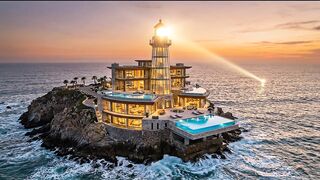 This Giant Lighthouse Is Actually a Luxury Mansion 🗼🏠