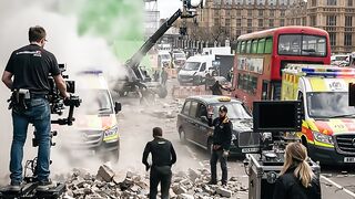 Crew_filming_movie_stunt_scene_#behindthescene