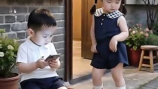 打不到～打不到～🤪 #萌娃搞笑日常