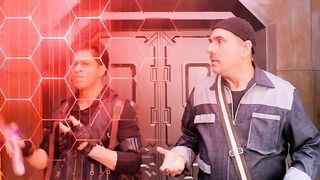 How Shah Rukh Khan cleverly entered the world's secure vault | Bollywood movie