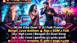 Tui Aar Ami ❤️ | Bangla EDM Folk Rap Duet Song 2026 | DJ Fusion Love Anthem