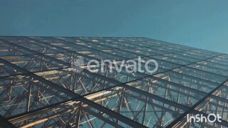 Glass Surface Of Transparent Building