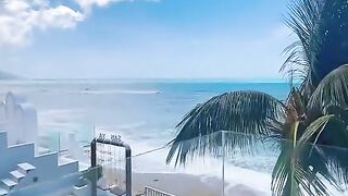 Summer time spend at sea beach