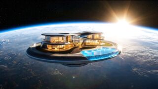 Would You Live in a Mansion on the Edge of Space? 🌍🏠