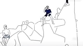 Jumping gone wrong.