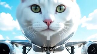 AI GENERATED CAT PLANE 🐱