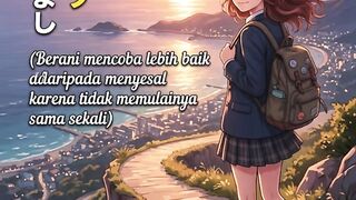 Berani mencoba lebih baik daripada menyesal karena tidak memulainya sama sekali