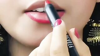 Beautiful Red Lipstick Makeup Tutorial 💄❤️