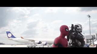 Team iron man vs team Cap - Airport battle Scene - Captain America: Civil war- movie Clip HD