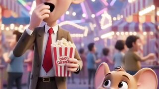 Bean & His Little Mouse’s Carnival Adventure! 🎠🐭😂