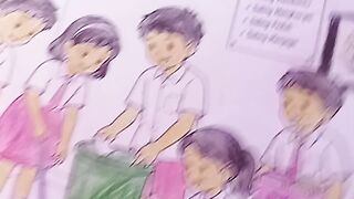The Diligent Grade 2 Children Coloring